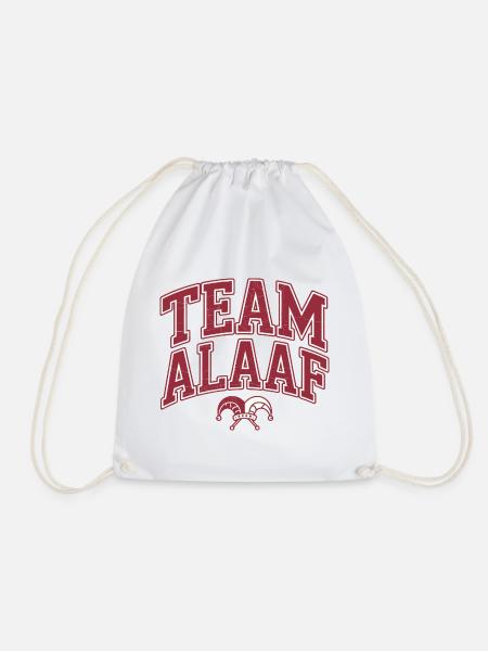 Team Alaaf - Köln Karneval - Turnbeutel - Weiß