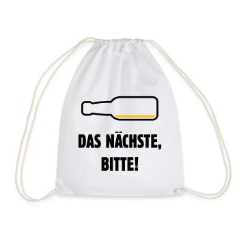 La prochaine chose, s’il vous plaît ! (Bière / Bière / Pourrie 2C) - Sac de sport léger - blanc - Devant