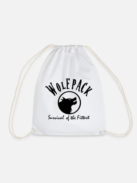 wolfpack - Turnbeutel - Weiß