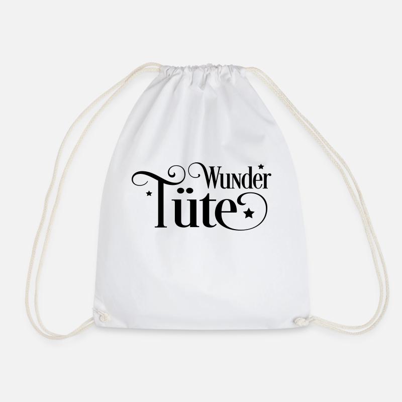 Wundertüte - Turnbeutel - Weiß