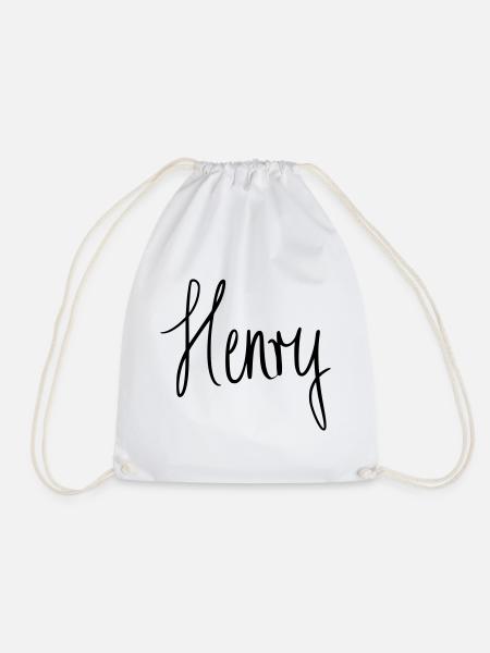 Henry - Turnbeutel - Weiß