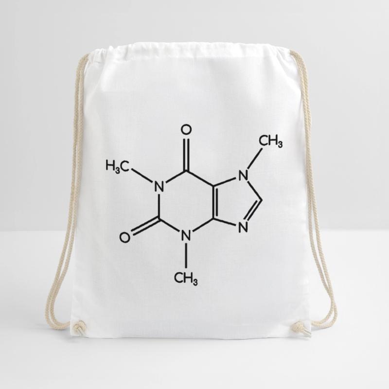 Molécule de caféine - Formule de structure Sac de sport léger