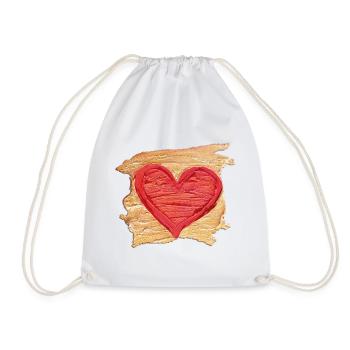 L’amour est tout - Sonja Ariel von Staden - Sac de sport léger - blanc - Devant
