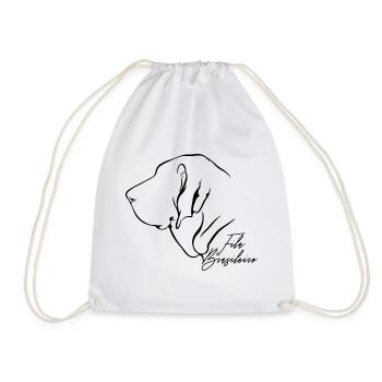 FILA BRASILEIRO Profile Dogs Dog Wilsigns - Drawstring Bag - white - Front