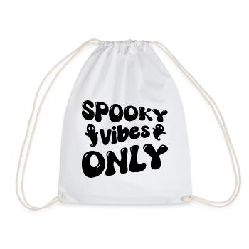 Spooky Vibes Only Halloween - Sac de sport léger - blanc - Devant