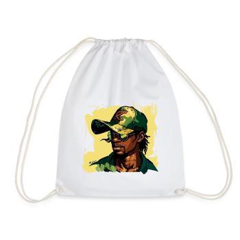 Militaire - Sac de sport léger - blanc - Devant