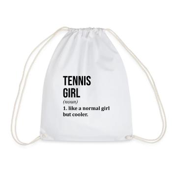 tennis - Sac de sport léger - blanc - Devant