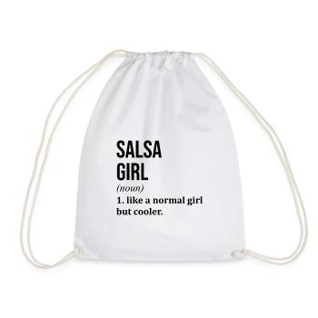 Salsa - Drawstring Bag - white - Front