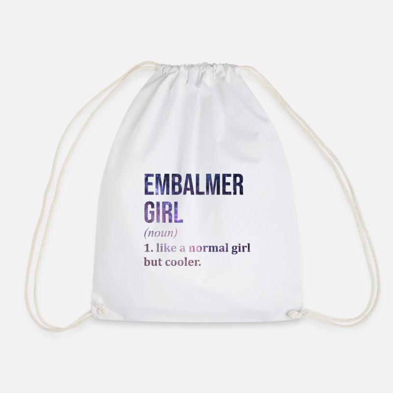 Einbalsamierer - Turnbeutel - Weiß