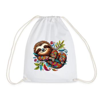 Paresse - Sac de sport léger - blanc - Devant