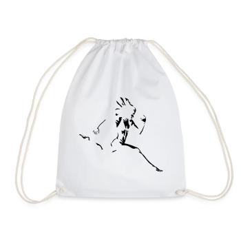 coureur - Sac de sport léger - blanc - Devant