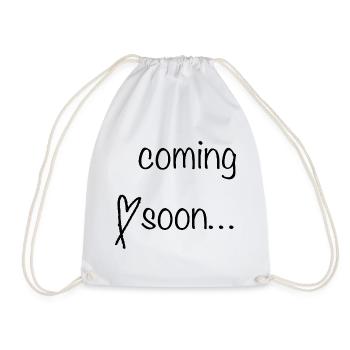 À venir Lettering - Sac de sport léger - blanc - Devant