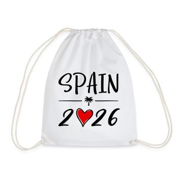 Spain 2026 - Turnbeutel - Weiß - Vorne