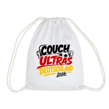 Couch Ultras Deutschland 2026 - Turnbeutel - Weiß - Vorne
