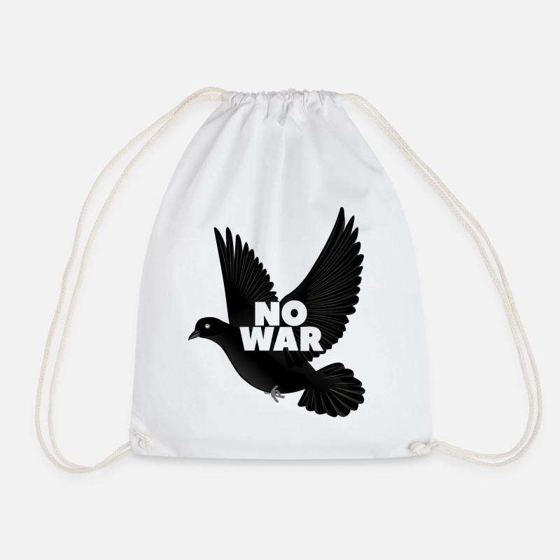No War - Turnbeutel - Weiß