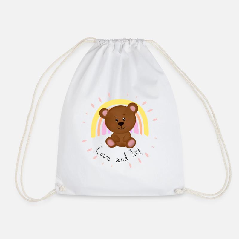 Teddy bear - Turnbeutel - Weiß