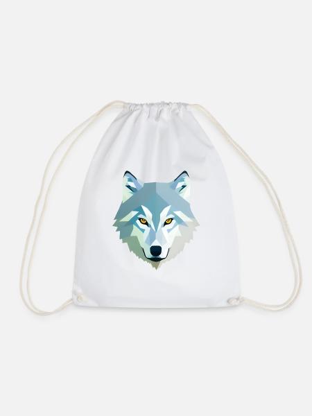 Loup - Sac de sport léger - blanc