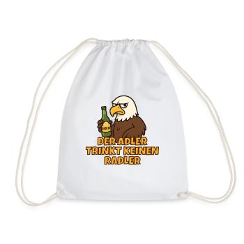 No-Radler-Adler - Turnbeutel - Weiß - Vorne