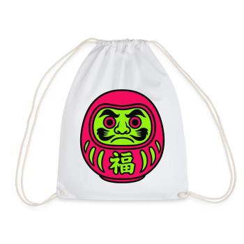Daruma by FANMAN! - Turnbeutel - Weiß - Vorne
