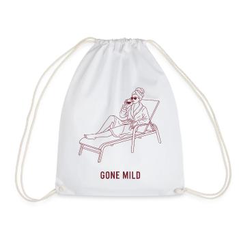  Bride Bridesmaid Spa Bachelorette Mild Is The New - Turnbeutel - Weiß - Vorne