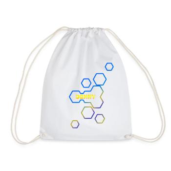 Gift for Denny - Drawstring Bag - white - Front