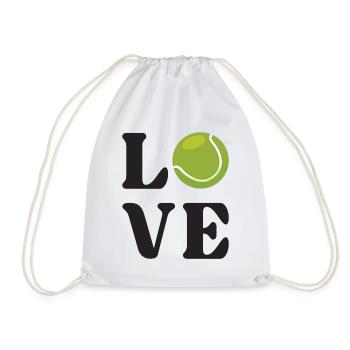 Amateur de tennis - Sac de sport léger - blanc - Devant