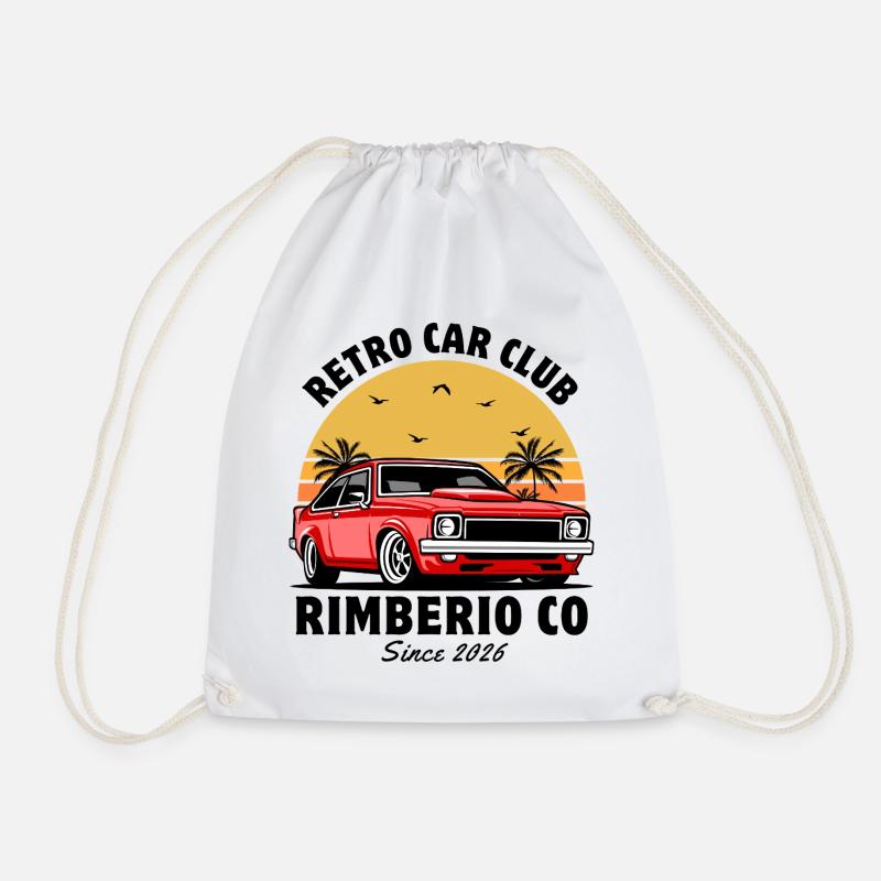 Car clubs - Drawstring Bag - white