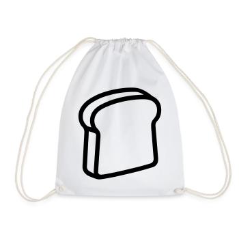 Toast - Turnbeutel - Weiß - Vorne