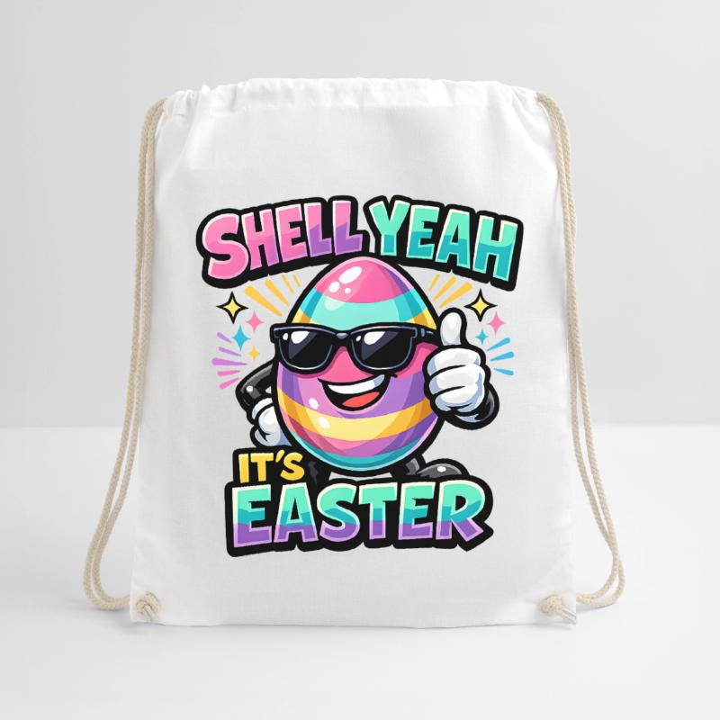 Shell Yeah It's Easter Ostern Spruch Hell yeah Sac de sport léger