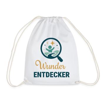 Wunder Entdecker - Turnbeutel - Weiß - Vorne