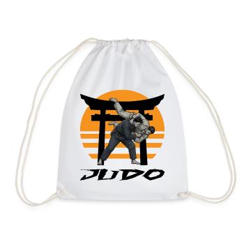 Judo - Turnbeutel - Weiß - Vorne