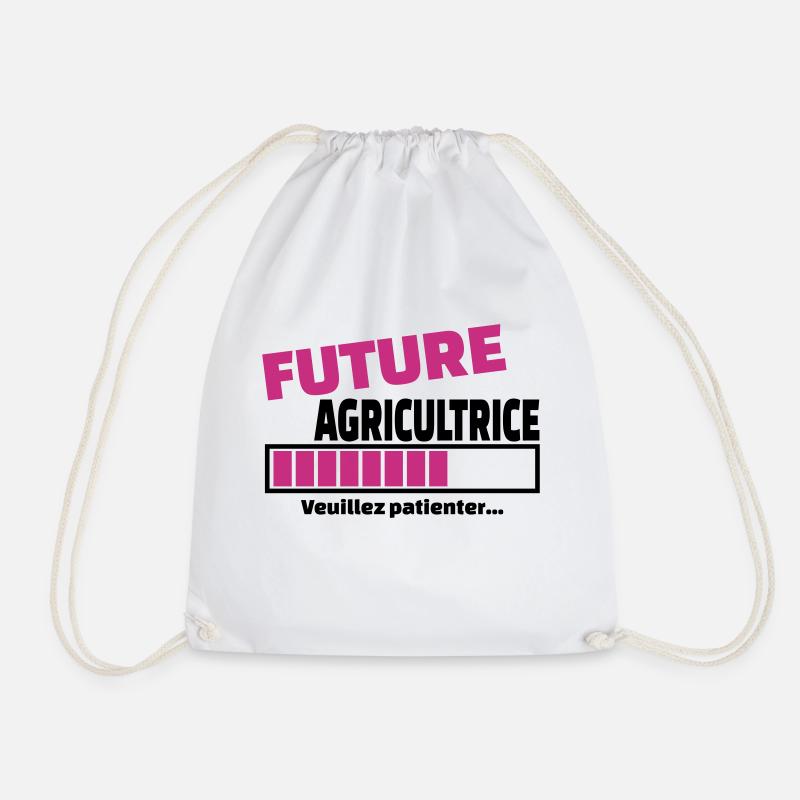 future agricultrice - Sac de sport léger - blanc
