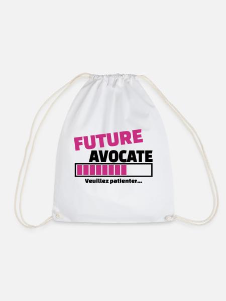 future avocate - Sac de sport léger - blanc