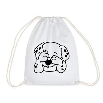 Bébé animal - Sac de sport léger - blanc - Devant