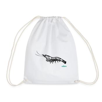 Shrimp - Drawstring Bag - white - Front