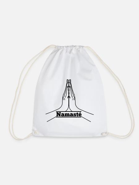 Namasté - Sac de sport léger - blanc