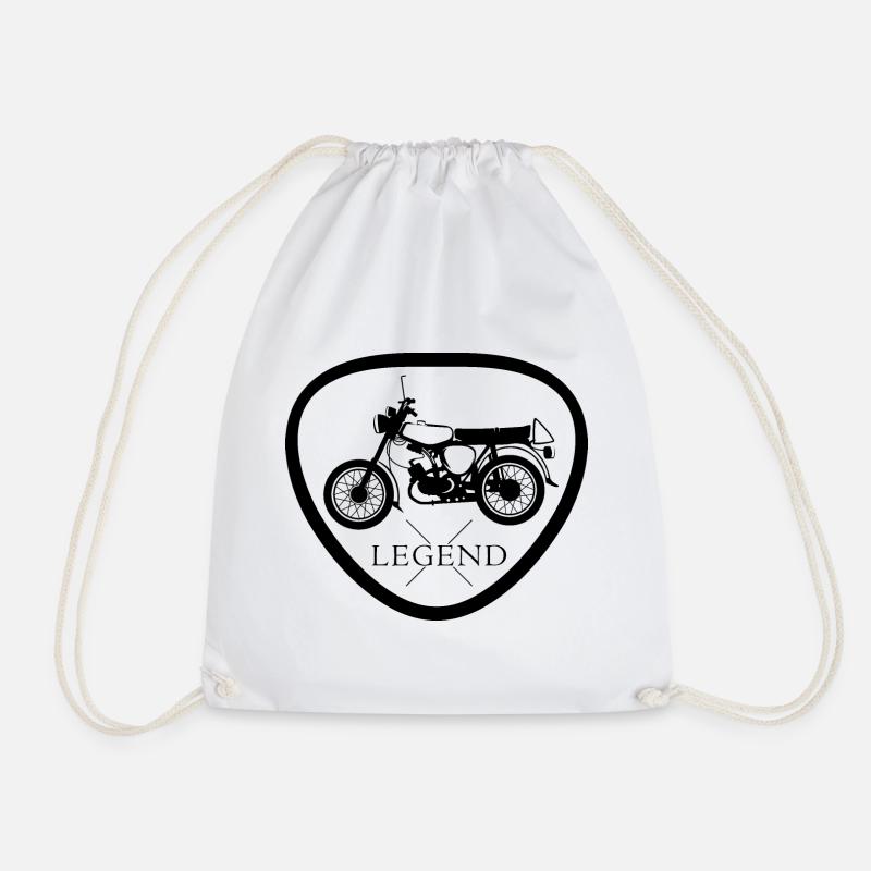 legend simson s50 s51 Symbol DDR Nostalgie icon - Turnbeutel - Weiß
