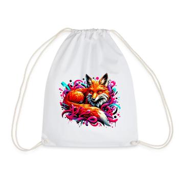 Renard - Sac de sport léger - blanc - Devant
