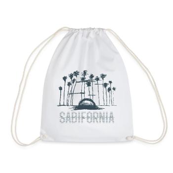 Graphique de la Sadifornia de Californie - Sac de sport léger - blanc - Devant