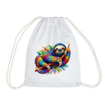 Paresse - Sac de sport léger - blanc - Devant