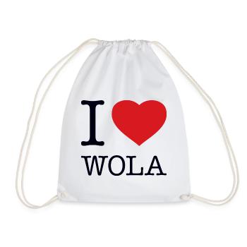 J’ADORE WOLA - Sac de sport léger - blanc - Devant