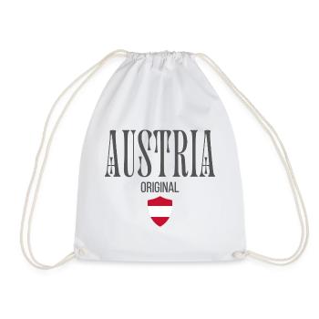 Originaire d’Autriche, né en Autriche - Sac de sport léger - blanc - Devant
