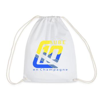 Logo 10 Aube - Sac de sport léger - blanc - Devant