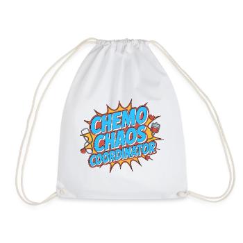 Oncology Nurse Chemo Chaos Nursing Infusion Nurse - Turnbeutel - Weiß - Vorne