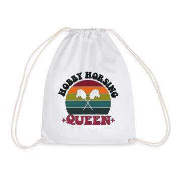Hobby Horsing Horse Hobbyhorsing Queen - Turnbeutel - Weiß - Vorne