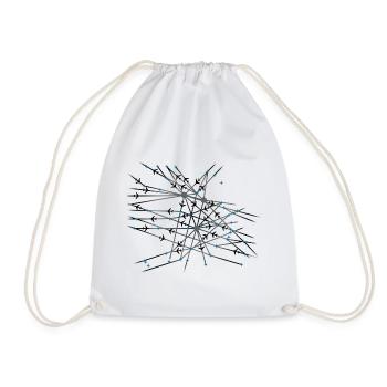 Navigationskarte - Sac de sport léger - blanc - Devant