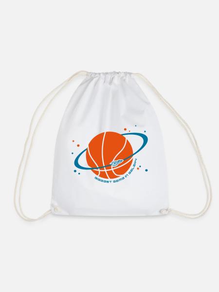 Planet Sport Basketball - Turnbeutel - Weiß