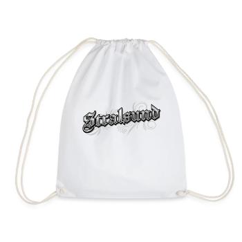 Stralsund East Germany Vintage Look - Drawstring Bag - white - Front