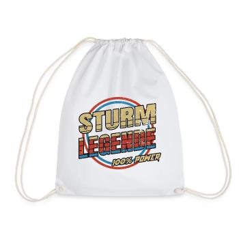 Sturm Legende - Turnbeutel - Weiß - Vorne