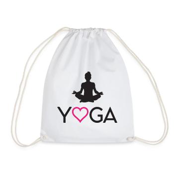 Yoga - Sac de sport léger - blanc - Devant